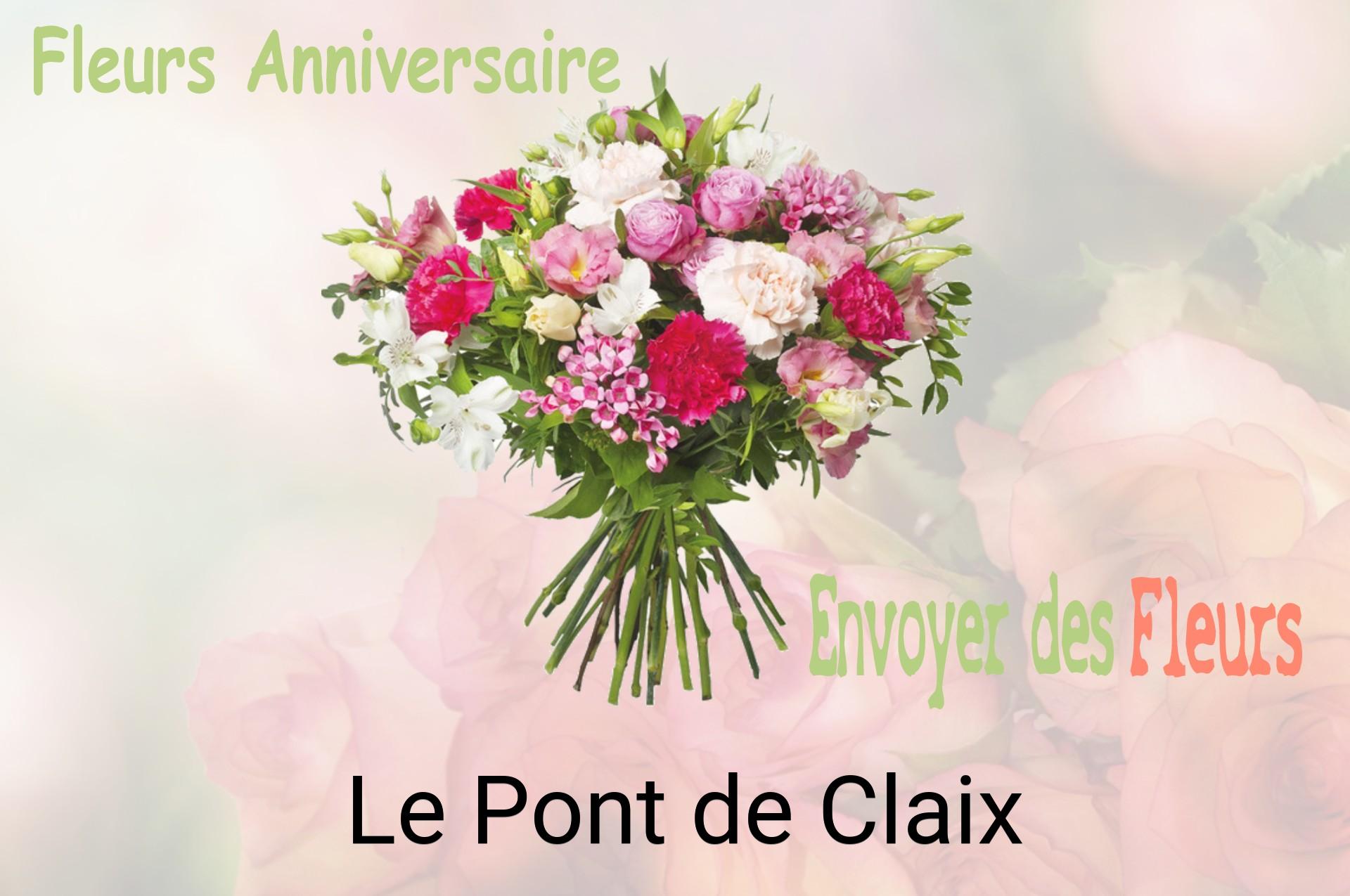 Bouquet de fleurs d’anniversaire livré à Le Pont-de-Claix