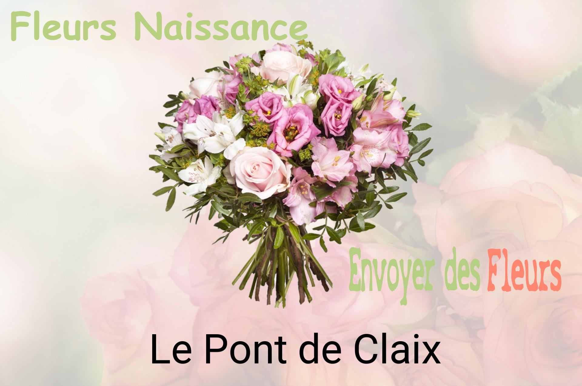 Bouquet de fleurs de naissance livré à Le Pont-de-Claix
